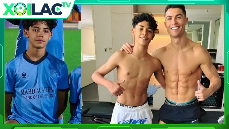 Cristiano Ronaldo Jr sở hữu tài khoản MXH hơn 1 triệu Like